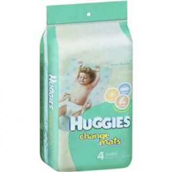 Huggies Change Mat 48x76cm 4 pack
