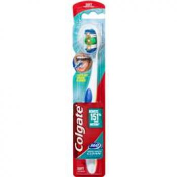Colgate 360 Degrees Whole Mouth Clean Compact Head Toothbrush Soft each