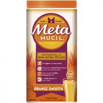 Metamucil Orange Smooth Fibre 114 Doses 673g