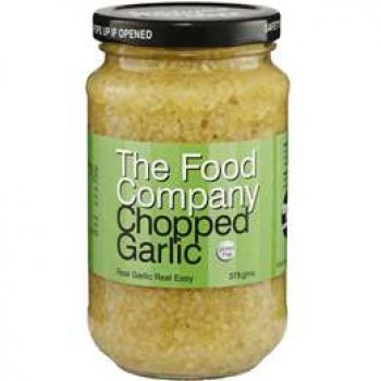 The Food Company Garlic Chopped 375g