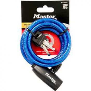 Master Lock Padlock Bike Lock 1.08m X 8mm each