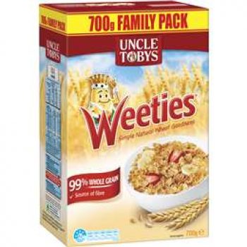 Uncle Tobys Cereal Vita Weeties 700g