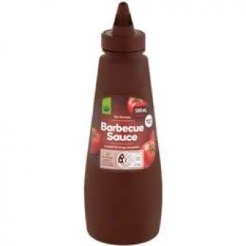 Woolworths Barbecue Sauce Squeeze 500ml