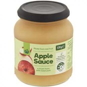 Woolworths Apple Sauce  370g