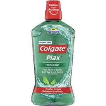 Colgate Plax Alcohol Free Mouthwash Freshmint 1l