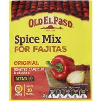 Old El Paso Fajita Spice Mix 40g