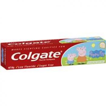 Colgate Peppa Pig Kids Toothpaste Sparkling Mint Gel 2-5 Years 80g