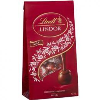 Lindt Lindor Chocolate Balls Milk 125g bag