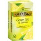 Twinings Green Tea With Lemon Tea Bags 50 pack
