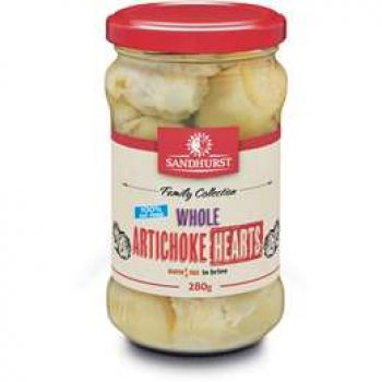 Sandhurst Artichoke Hearts In Brine 280g