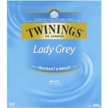 Twinings Lady Grey Tea Bags 100 pack
