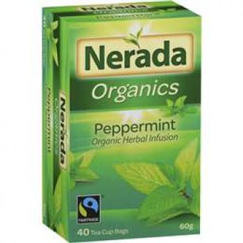 Nerada Organic Peppermint Tea Bags 40pk 60g
