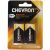 Chevron 9v Battery Alkaline 2 pack