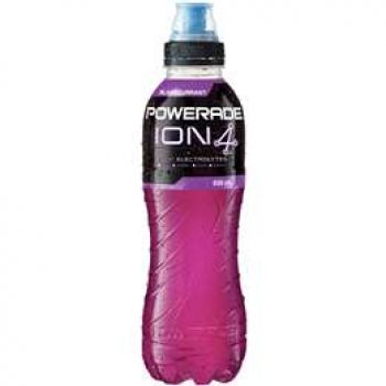 Powerade Blackcurrant Flo Cap 600ml