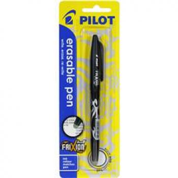 Pilot Frixion Ballpoint Pen Medium Black each
