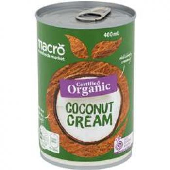 Macro Organic Coconut Cream 400ml