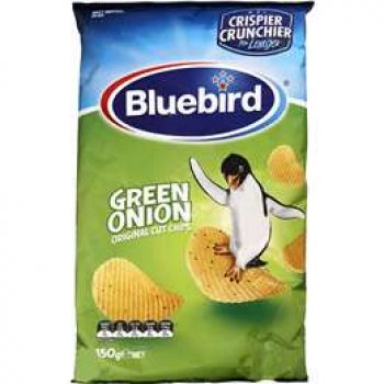 Bluebird Green Onions Original Cut 150g