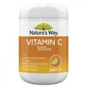Nature’s Way Vitamin C 500mg 300 Tablets