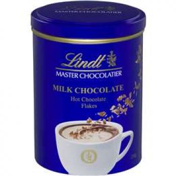 Lindt Hot Chocolate Flakes Milk 210g