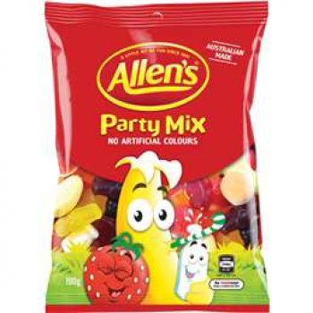 Allen’s Party Mix Lollies Bag Variety  190g