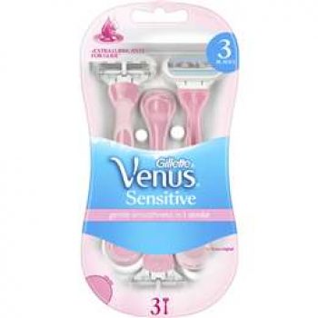 Gillette Venus Disposable Shaving Razor Sensitive Skin 3 pack