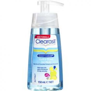 Clearasil Daily Clear Facial Cleanser Oil Free Gel 150ml