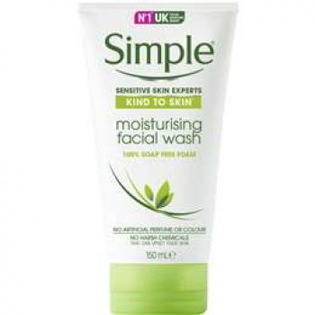 Simple Kind To Skin Facial Wash Moisturising 150ml