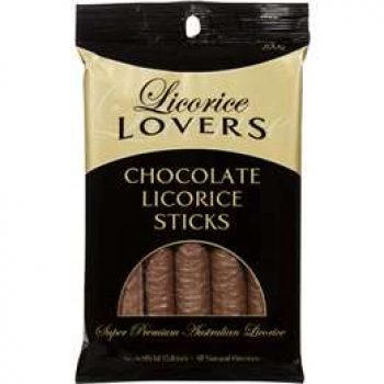 Licorice Lovers Choc Coated Licorice  200g