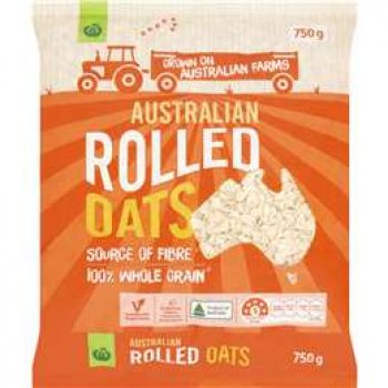 Woolworths Rolled Traditional Oats 750g