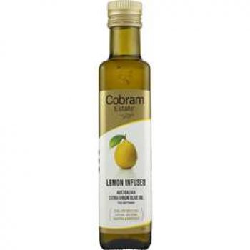 Cobram Estate Extra Virgin Olive Oil Lemon Infused 250ml