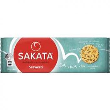 Sakata Rice Crackers Seaweed 90g