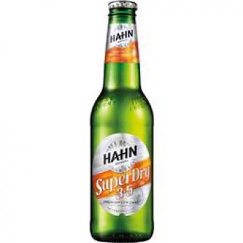 Hahn Superdry Premium Lager 3.5% Stubby 330ml single