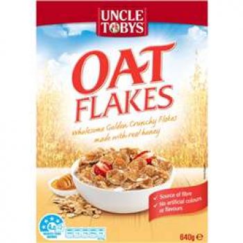 Uncle Tobys Cereal Oat Flakes 640g