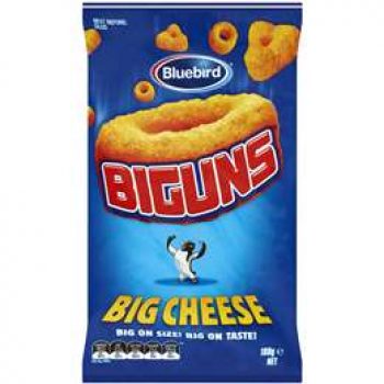 Bluebird Biguns Cheese 180g