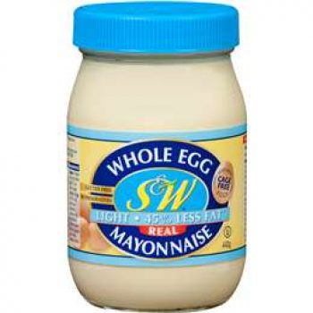S&w Mayonnaise Light  440g