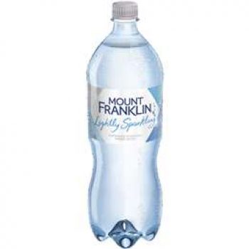 Mount Franklin Lightly Sparkling Water Bottle  1.25l