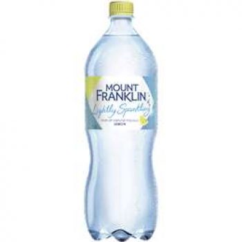 Mount Franklin Lightly Sparkling Lemon  1.25l