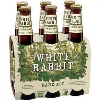 White Rabbit Dark Ale Bottles 6x330ml pack