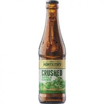 Monteith’s Crushed Apple Cider Bottle 330ml single