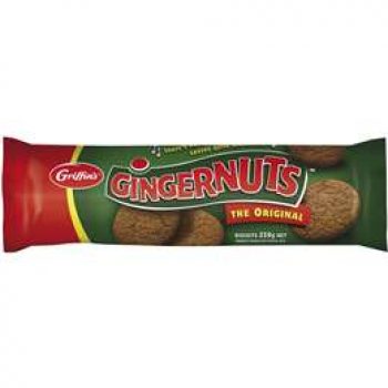 Griffins Gingernuts Biscuits Original 250g