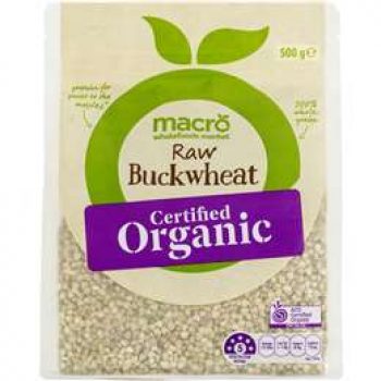 Macro Organic Buckwheat Raw 500g