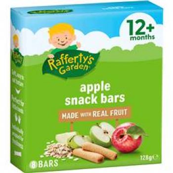 Rafferty’s Garden Snack Apple Fruit Bars 8 pack