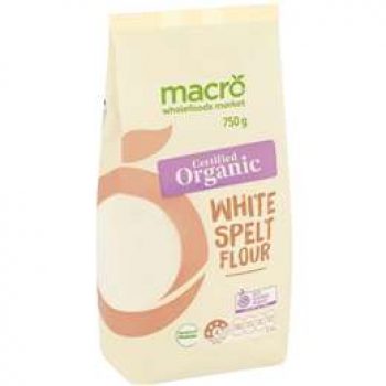 Macro Organic Flour White Spelt 750g