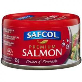 Safcol Salmon Tomato & Onion 95g