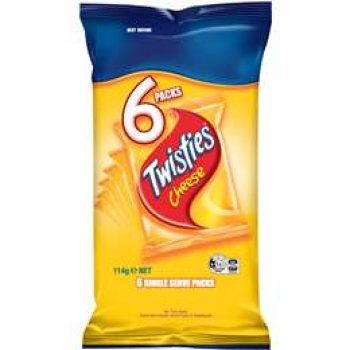 Twisties Multipack Cheese 6 pack