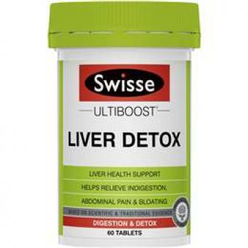 Swisse Ultiboost Liver Detox Tabs 60 pack