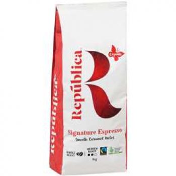 Republica Organic Coffee Beans Signature Blend 1kg