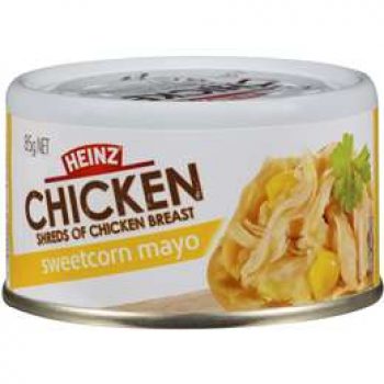 Heinz Chicken Shredded Sweetcorn & Mayo 85g