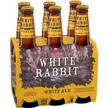White Rabbit White Ale Bottles 6x330ml pack