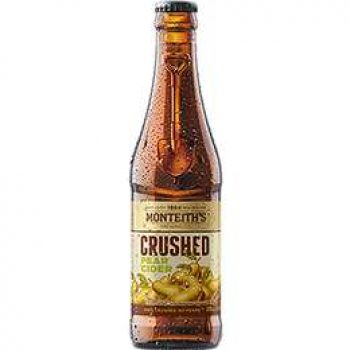 Monteith’s Pear Cider Crushed Bottle 330ml single